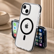 iphone 17 Air 16E 16+ 16 15+ 15 14+ 14 13 Pro Max Slim Case Simpleshell Magsafe Wireless Transparent