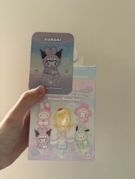Toptoy Sanrio characters diamond bunny baby 盲盒 kuromi