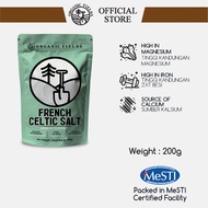ORGANIC FIELDS French Celtic Salt (200g) | Unrefined salt |