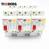 FZ1Pcs Leakage switch HDBE DZ47LE 1P+ N C type 6-32A Leakage protection circuit breaker DZ47SLE