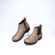 Boot da KOSU cổ ngắn cao 35cm boot da nữ Chelsea cao cấp Nhật Bản 24552