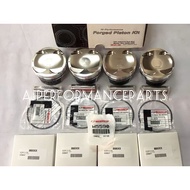 MITSUBISHI 4G93 MIVEC TURBO 82MM FLAT WISECO PERFORMANCE FORGED PISTON