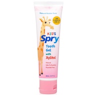 Spry Xylitol Baby Toothpaste, Natural Toddler Toothpaste, Fluoride Free Toothpaste for Kids, Xylitol