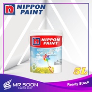 NIPPON PAINT Odour Less Air Care 5L Interior Wall Paint / Cat Dalam Dinding Rumah/Nippon Interior Paint/Odourless