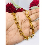 Gelang Hardware emaskorea Design copy emas916