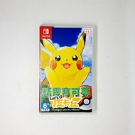 NINTENDO SWITCH POKEMON LETS GO PIKACHU
