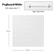 Ready Stock Pegboard Perforated Display Board Wall Display Rack Peg Board Wall Mounted Hole Board Wa