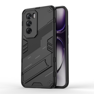 LENUO Ốp lưng OPPO Reno12 5G Case Camera Protection Back Cover Bumper with Kickstand Phone Stand Har