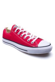[ลิขสิทธิ์แท้-Authentic] Converse รองเท้าผ้าใบ รุ่น ALL STAR OX Red 11100B100RE 133