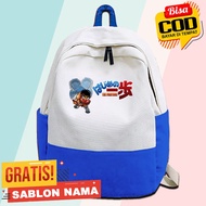 Children's School Backpack with Hajime Motif No ippo