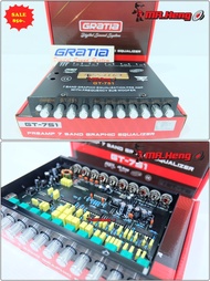 ปรีโมรุ่นท๊อป 7แบน GRATIA GT-751 รุ่นทอป เสียงดี โมแท้เปลี่ยนอะไหล่ เกรดดี