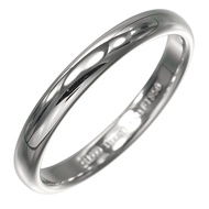 Tiffany & Co.) Forever Classic 系列男士戒指，16 號，3 毫米寬戒圈，Pt950 鉑金，約 4.98 克 [二手]