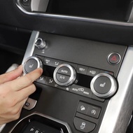 For Land Rover Range Rover Evoque 2012-2018 Aluminum alloy Car Air Conditioning Knob Decorative Ring