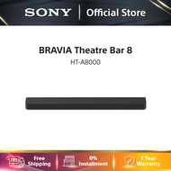 Sony BRAVIA Theatre Bar 8 | HT-A8000 | Single Soundbar | 360 Spatial Sound Mapping | Dolby Atmos®/DT