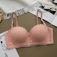 Push Up Bra Small Size 34-38A B Cup Wired Thick Foam Bra Student Girl inner wear Lace Bras