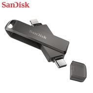 SanDisk 256GB iXpand Luxe Lightning/Type-C雙接頭 隨身碟 iPhone 安卓適用（SD-IXP-70N-256G）