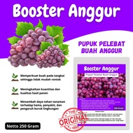 Pupuk booster anggur 250gr pupuk organik pelebat perangsang buah anggur anti rontok pupuk tanaman as