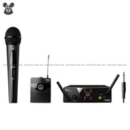 AKG Pro WMS40 Mini2 Mix Set Dual Vocal Instrumental Wireless Microphone System Handheld Dynamic Card