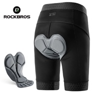 ROCKBROS XL Cycling Pants Foam Padding Gel Pants Short Underwear Men's Cycling Sports Shorts Quick D