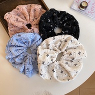 Women's Polka Dot Ribbon Hair Tie Woman Hairtie Hairband Bow