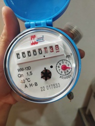 Meco Water Meter 1/2 Or 3/4 (Choose 1 Size) Brass Heavy Duty Submeter Only / Metro