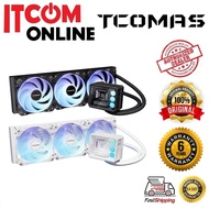 TCOMAS CUBE 360 360mm AIO WATER COOLING BLK/WHT