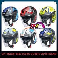 Givi Helmet M35 Scudo Graphic Helmet Double Visor