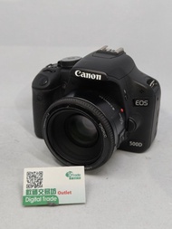 新淨 激平 Canon EOS 500d  機身 加 50mm f1.8 副廠鏡頭 快門18000內 相機  追星 not r50 r100 750d 800d