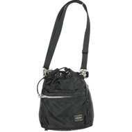 PORTER 氣球包（BALLOONSAC） - 日本製造 - 黑色 - 吉田株式會社 - 雙向抽繩單肩包/手提包。 [二手][PORTER]