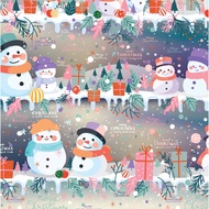 AEIOU Christmas Wrapping Paper