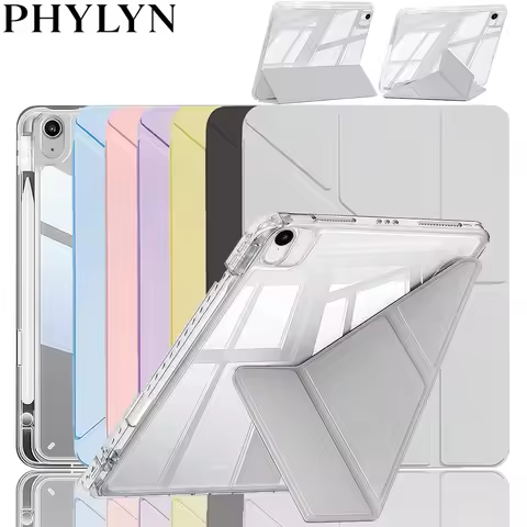 Cover for iPad 10.9/11/ Air 5th Gen/Pro11/10th/12.9, iPad Pro 11 2022- Acrylic, Foldable, Y-Shaped S