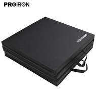 11💕 PROIRON Fitness Gymnastic Mat Yoga Dance Practice Flip Jump Rope Sound Insulation Pad Sit-Ups Lunch Break Outdoor Ma
