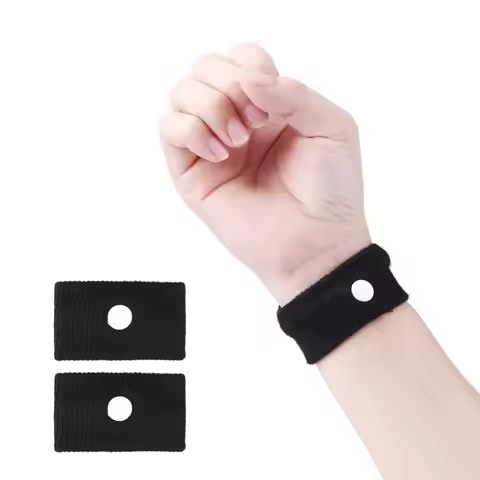 1-5 Pairs Travel Morning Sickness Wrist Band Anti Nausea Car Van Sea Plane Wristband Anti-motion Sic