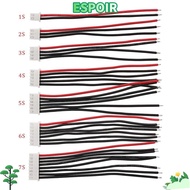 IESPOIRHA RC Lipo Battery Balancer Charger Plug, 10CM Silicone Wire Connector, 22AWG 1S 2S 3S 4S 5S 