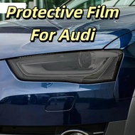 Car Headlights Taillights Protective Film For Audi A3 8V A4 B8 B9 A5 A6 C8 A7 A8 D4 TT E-tron R8 Fro