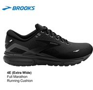 BROOKS Ghost 15 BLACK MEN (4E Extra Wide cutting) (Neutral) For Running / Marathon / Jogging / Cushi