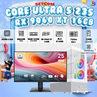 SETCOM+MONITOR BONMECOM2 ครบเซ็ตพร้อมจอ DDR5/ CPU CORE ULTRA 5 235/ RX 9060 XT 16GB / Case เลือกแบบไ