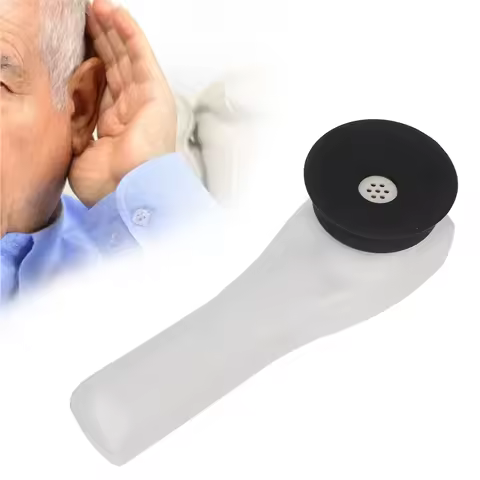 Portable LCD Screen Audiometer Portable Audiometer Aerial Conduction LCD Screen Handheld Hearing Tes