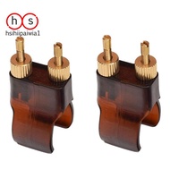 Professional Erhu String Adjusters(2pcs), Brass Fine Tuners for Precise for Erhu Tuning, Music Instr