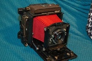 Horseman 45HF 4x5 large format camera w/ Super Topcor 120mm f5.6 lens