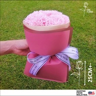 Carnation Bouquet Russian Round Bouquet Mother's Day Bouquet Bunga INS 俄罗斯圆形花束 Soap Flower Bouquet 5