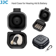 JJC Hard Case for Hearing Aid, Water-Proof Storage Bag for 6×Size 675 P675 & 12×SIze 312 P312 Batter