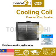 TOMODACHI Car Aircond Parts Cooling Coil Viva | Cooling Coil Perodua Viva SANDEN System Cooling Coil