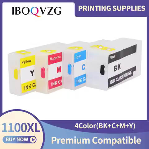 IBOQVZG PGI-1100XL PGI1100 PGI 1100 1100XL Refillable Ink Cartridge With ARC chip For Canon MAXIFY M