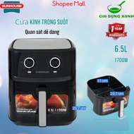 Genuine SUNHOUSE 6.5L oil-free fryer air fryer nationwide for 12 months