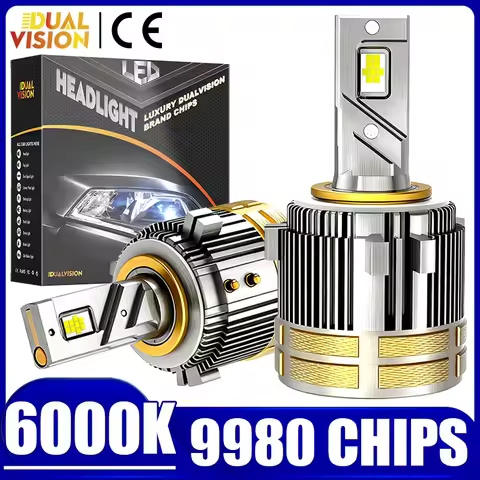 G2 H7 LED Car Headlight 9980 CSP Chip 6000K White Penetration Car Illumination For Golf 7 H5C Turbo 