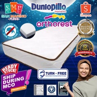 Dunlopillo by Othorest 8 Inch Thick Latex Foam HD Density Natural Foam Mattress Single / Queen