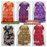 (Ready Stock in Malaysia) Aladdin (daster susun) Batik dress pajamas / plus size 3XL / Batik加大3层睡裙/baju tidur /nightwear