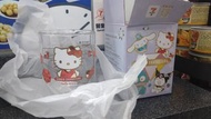7-Eleven Sanrio Hello Kitty 玻璃杯sanrio 雙層玻璃杯