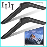 🏠 Universal TV Stand Legs with Screws, 2pcs TV Feet, Table Holder Base for 32 Inch TVs